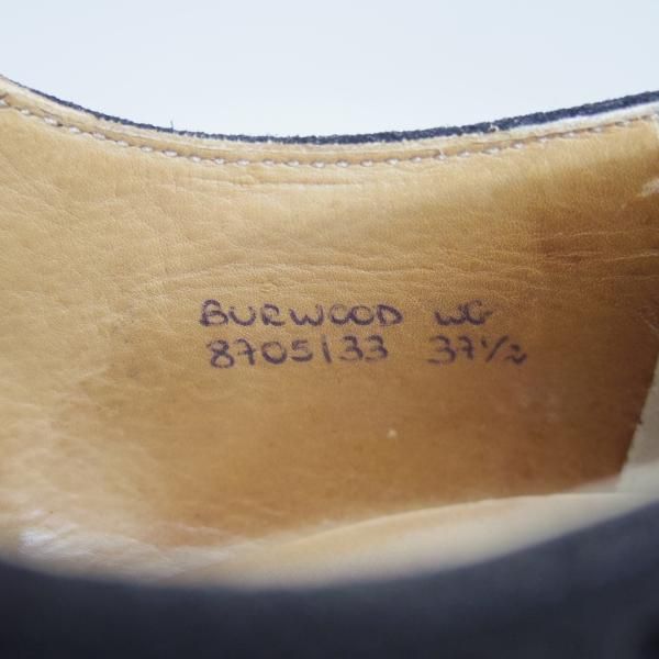 極美品★チャーチ(レディース) SIZE 37.5【★バーウッド/BURWOOD WG】スエード/フルブローグ/ウイングチップ/Church's★b986
