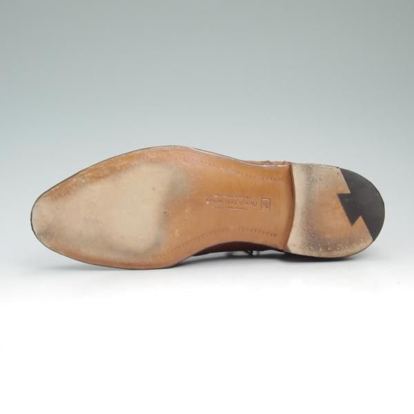 極美品★チーニー製 7.5E【希少★(英)NEW&LINGWOOD別注】ニュー&リングウッド/フルブローグ/ウイングチップ/CHEANEY★b989
