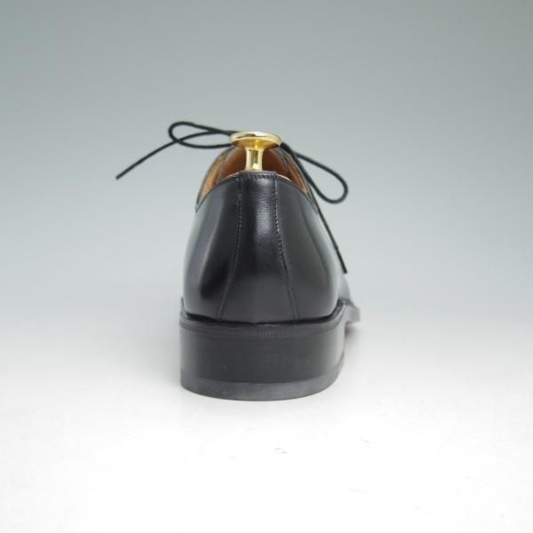 ほぼ未使用★(伊)ボリーニ SIZE 38【高級★グッドイヤーアルタッコ製法】ホールカット/カーフ/ブラック/BOLLINI★b991