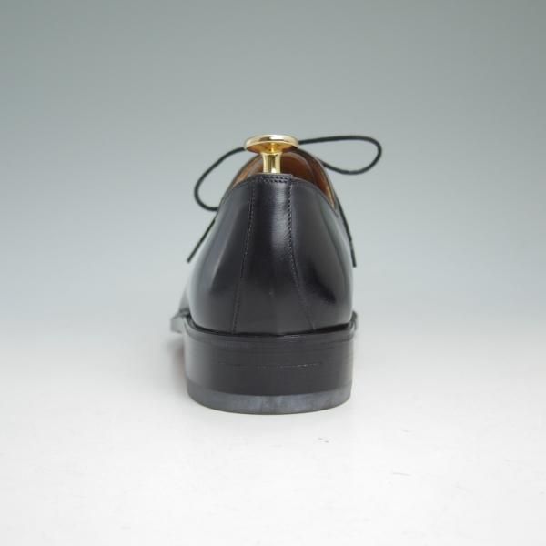 ほぼ未使用★(伊)ボリーニ SIZE 38【高級★グッドイヤーアルタッコ製法】ホールカット/カーフ/ブラック/BOLLINI★b991