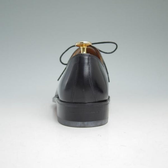 ほぼ未使用★(伊)ボリーニ SIZE 38【高級★グッドイヤーアルタッコ製法】ホールカット/カーフ/ブラック/BOLLINI★b991