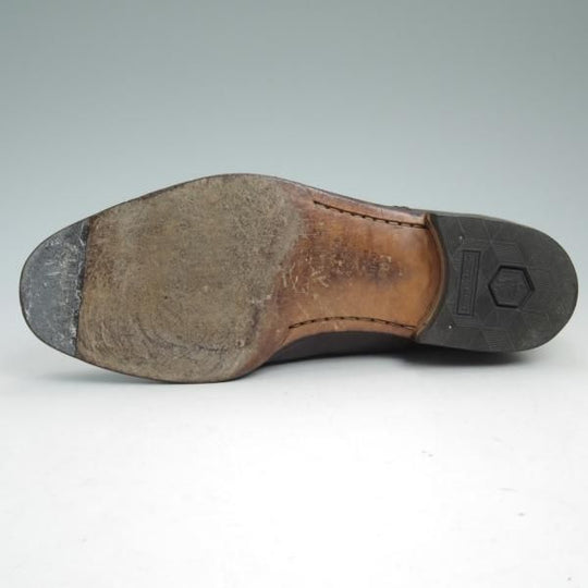 極上★(伊)タニノクリスチー SIZE 6【高額★イグアナ/リザード革コンビ仕様】REAL LIZARD/クォーターブローグ/TANINO CRISCI★b993