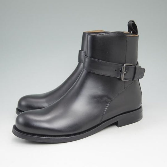 新品★チャーチ(レディース) SIZE 37.5【希少★ジョッパーブーツ/LAUREN R】8962/31ブライトカーフ/ブラック/Church's★c016