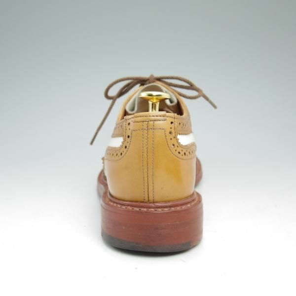 美品★トリッカーズ(レディース) SIZE 5.5【★5779/カントリーシューズ】コンビ/ホワイト×エイコン/短靴/Tricker's★c018