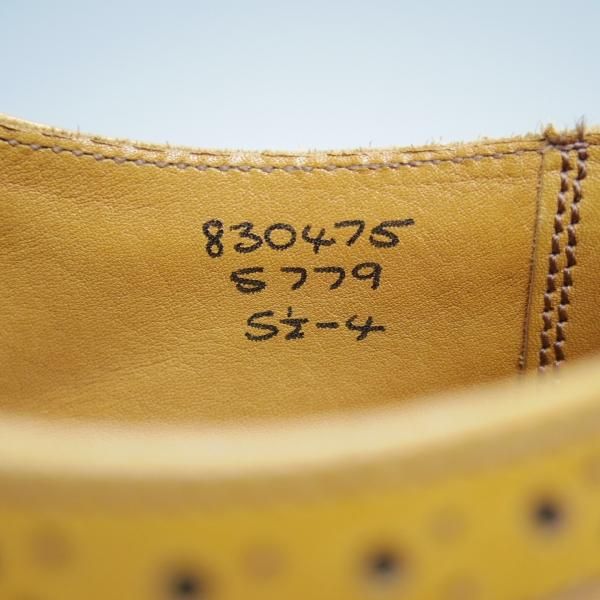 美品★トリッカーズ(レディース) SIZE 5.5【★5779/カントリーシューズ】コンビ/ホワイト×エイコン/短靴/Tricker's★c018