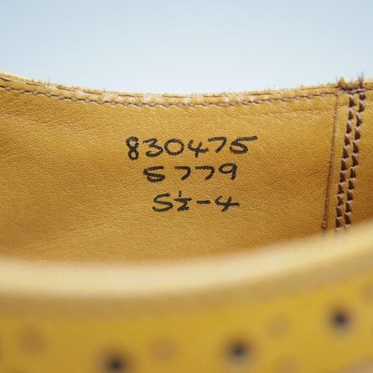 美品★トリッカーズ(レディース) SIZE 5.5【★5779/カントリーシューズ】コンビ/ホワイト×エイコン/短靴/Tricker's★c018