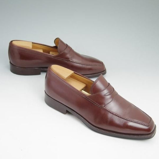 美品★(伊)ステファノビ SIZE 5.5【★コインローファー】STEFANOBI★c019