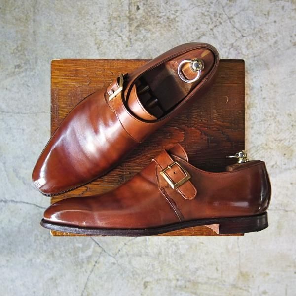 極上★クロケット&ジョーンズ 8D【★ハンドグレードライン/SAVILE/サビル】337ラスト/Crockett&Jones★c022
