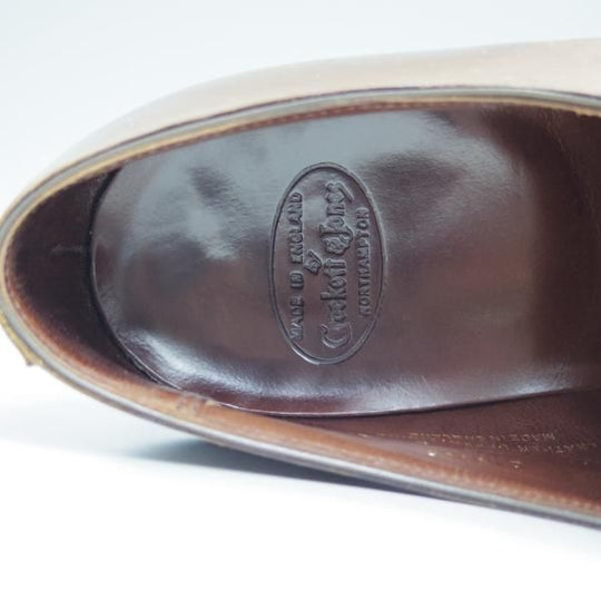 極上★クロケット&ジョーンズ 8D【★ハンドグレードライン/SAVILE/サビル】337ラスト/Crockett&Jones★c022