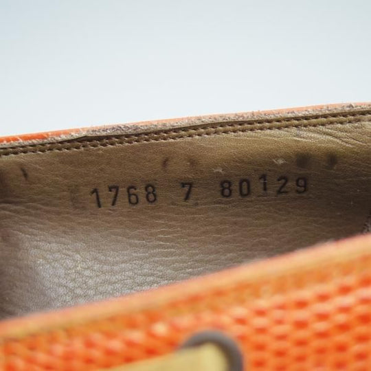 未使用★カルミナ SIZE 7.5【★リザード革仕様/REAL LIZARD/トレーディングポスト別注品】タッセルローファー/Trading Post/CARMINA★c024