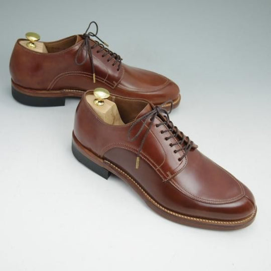 未使用★メイカーズ SIZE 7【定価￥96,660-★#4/コードバン仕様/Vチップ】ホーウィン/シェルコードバン/V TIP BLUCHER/Makers★c025