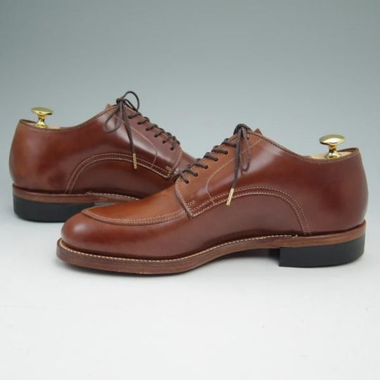 未使用★メイカーズ SIZE 7【定価￥96,660-★#4/コードバン仕様/Vチップ】ホーウィン/シェルコードバン/V TIP BLUCHER/Makers★c025