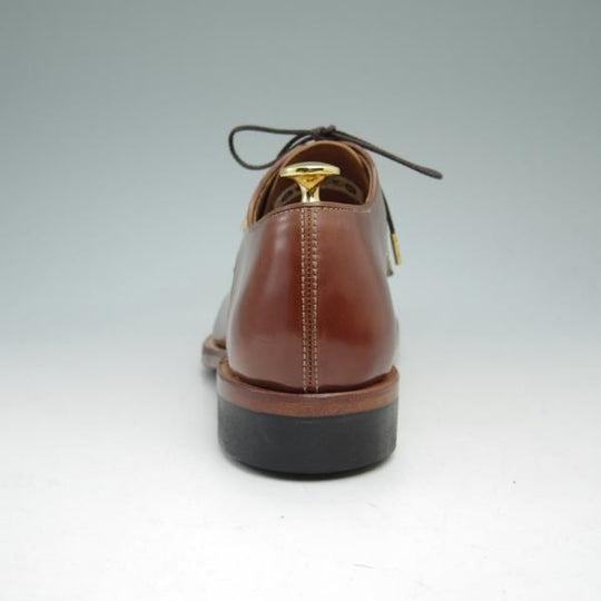 未使用★メイカーズ SIZE 7【定価￥96,660-★#4/コードバン仕様/Vチップ】ホーウィン/シェルコードバン/V TIP BLUCHER/Makers★c025