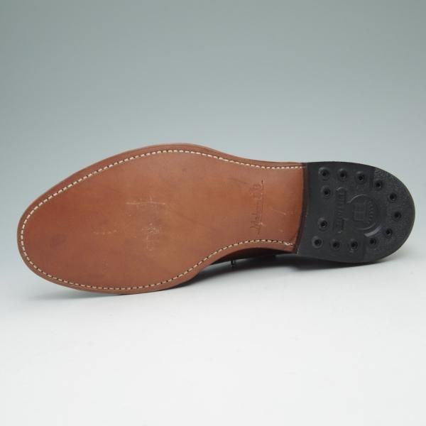 未使用★メイカーズ SIZE 7【定価￥96,660-★#4/コードバン仕様/Vチップ】ホーウィン/シェルコードバン/V TIP BLUCHER/Makers★c025