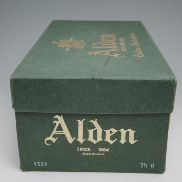 オールデン コードバン 8D ブラック チャッカブーツ alden バリー Alden] 1340 バリーラスト ブラックコードバン チャッカブーツ