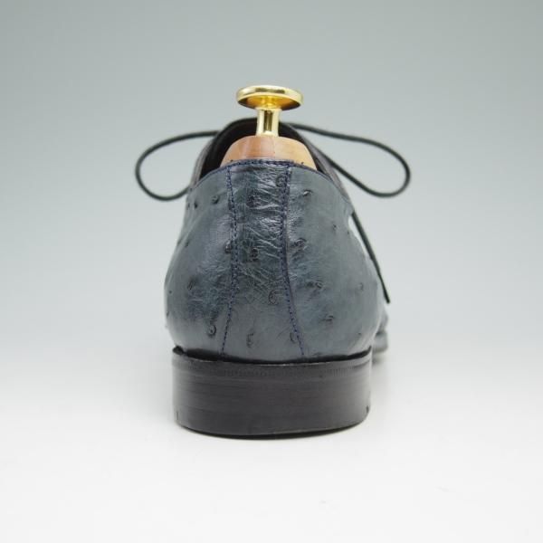 美品★(伊)ステファノビ SIZE 6.5【極希少★オーストリッチ仕様/トゥモローランド別注】TOMORROWLAND/プレーントゥ/STEFANO BI★b999