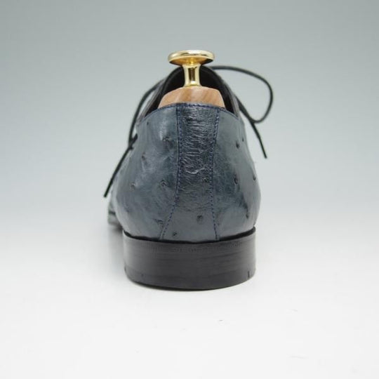 美品★(伊)ステファノビ SIZE 6.5【極希少★オーストリッチ仕様/トゥモローランド別注】TOMORROWLAND/プレーントゥ/STEFANO BI★b999