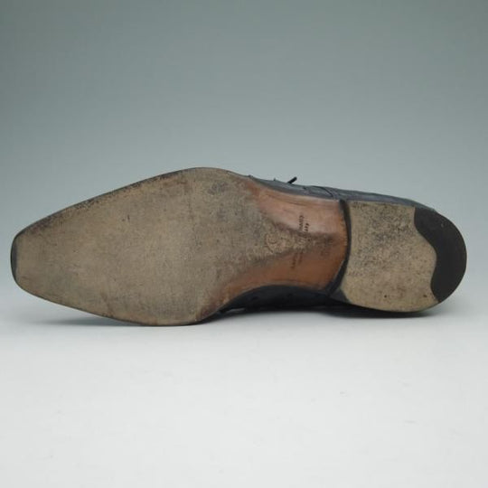 美品★(伊)ステファノビ SIZE 6.5【極希少★オーストリッチ仕様/トゥモローランド別注】TOMORROWLAND/プレーントゥ/STEFANO BI★b999