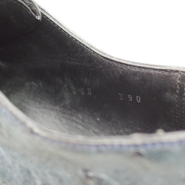 美品★(伊)ステファノビ SIZE 6.5【極希少★オーストリッチ仕様/トゥモローランド別注】TOMORROWLAND/プレーントゥ/STEFANO BI★b999