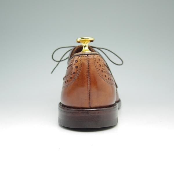 極上★(米)アレンエドモンズ 8.5E【定価￥75,900-★Strand/ストランド】セミブローグ/カーフ/赤茶/ALLEN EDMONDS★c002