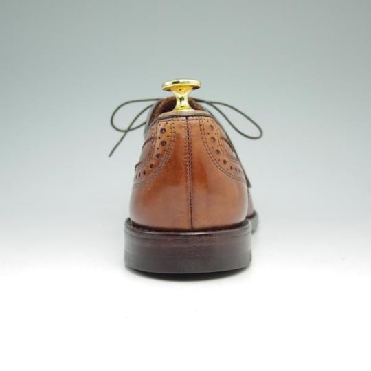 極上★(米)アレンエドモンズ 8.5E【定価￥75,900-★Strand/ストランド】セミブローグ/カーフ/赤茶/ALLEN EDMONDS★c002