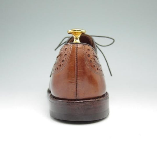 極上★(米)アレンエドモンズ 8.5E【定価￥75,900-★Strand/ストランド】セミブローグ/カーフ/赤茶/ALLEN EDMONDS★c002