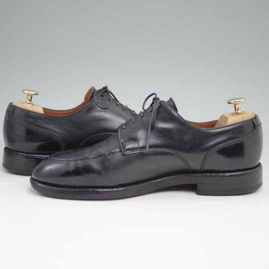 ★クロケット&ジョーンズ UK7/US7.5D【★ラルフローレン別注/Polo Ralph Lauren】Uチップ/ブラック/Crockett&Jones★c004