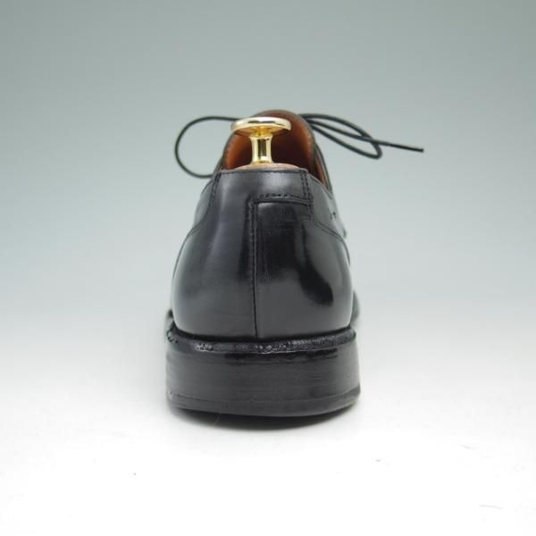 ★クロケット&ジョーンズ UK7/US7.5D【★ラルフローレン別注/Polo Ralph Lauren】Uチップ/ブラック/Crockett&Jones★c004