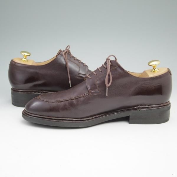 美品★パラブーツ SIZE 6.5【★ルソー/ROUSSEAU】アクティブソール/リスレザー/Uチップ/カフェ/CAFE/ルーソー/Paraboot★c005