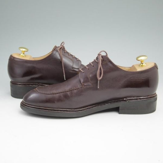 美品★パラブーツ SIZE 6.5【★ルソー/ROUSSEAU】アクティブソール/リスレザー/Uチップ/カフェ/CAFE/ルーソー/Paraboot★c005