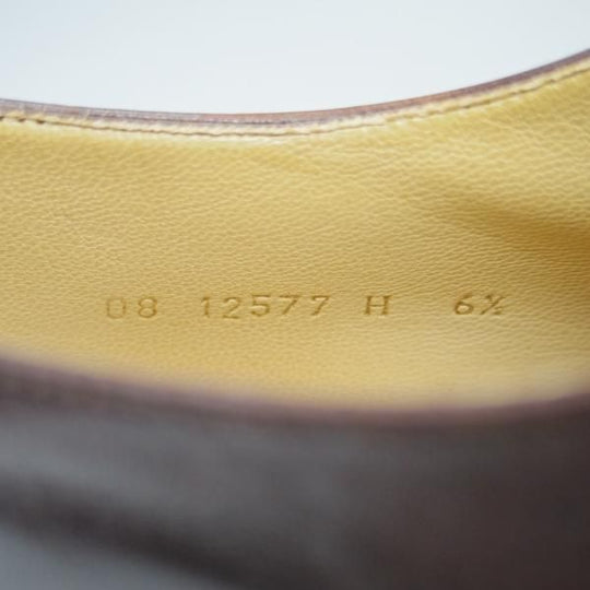 美品★パラブーツ SIZE 6.5【★ルソー/ROUSSEAU】アクティブソール/リスレザー/Uチップ/カフェ/CAFE/ルーソー/Paraboot★c005