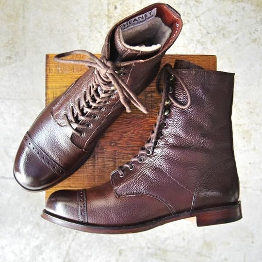 極美品★チーニー 8F【希少★アビエーターコレクション/AVIATOR COLLECTION1945/TIGER MOTH】142ラスト/ブーツ/CHEANEY★c007