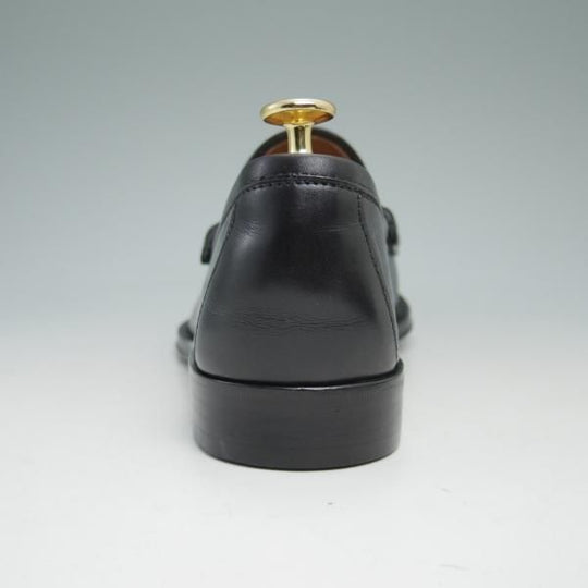 極美品★(伊)Silvano Sassetti製 US7.5D/UK7【★ラルフローレン/パープルレーベル別注】コインローファー/シルヴァノ・サセッティ★c008