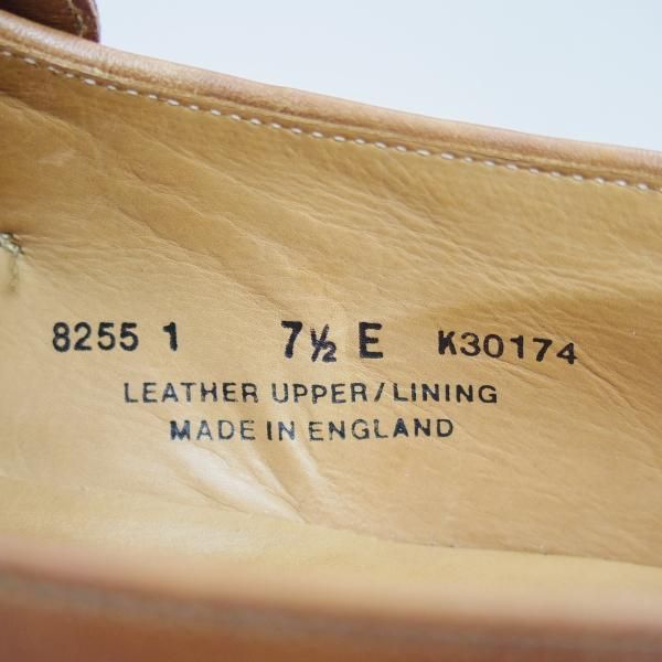 美品★クロケット&ジョーンズ 7.5E【★90's製品/ポールスミス別注/Paul Smith】バタフライローファー/Crockett&Jones★c009