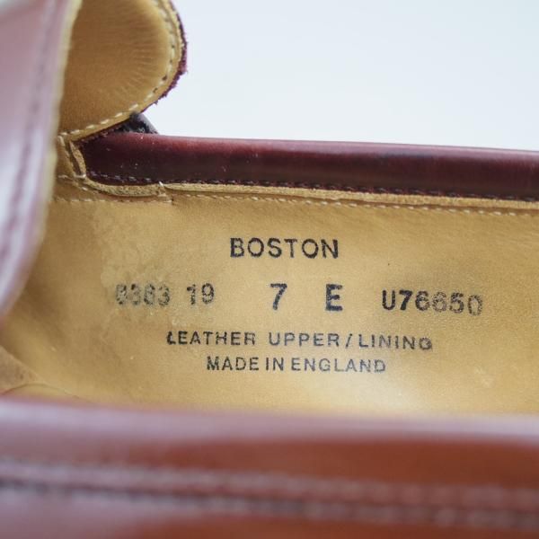 ★クロケット&ジョーンズ 7E【★ボストン/BOSTON】コインローファー/314ラスト/Crockett&Jones★c010
