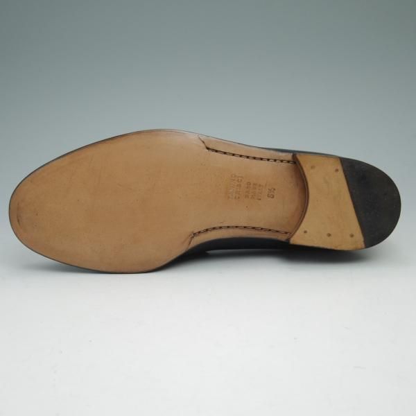 新品★(伊)タニノクリスチー SIZE 6.5【★当時の定価15万円以上/バタフライローファー】108399/カーフ/NERO/ブラック/TANINO CRISCI★c011