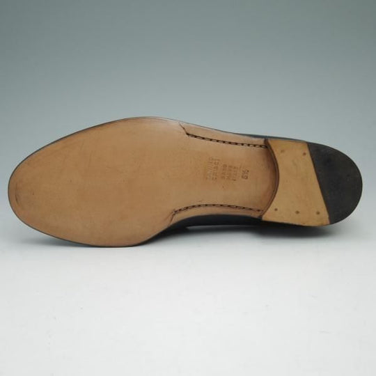 新品★(伊)タニノクリスチー SIZE 6.5【★当時の定価15万円以上/バタフライローファー】108399/カーフ/NERO/ブラック/TANINO CRISCI★c011