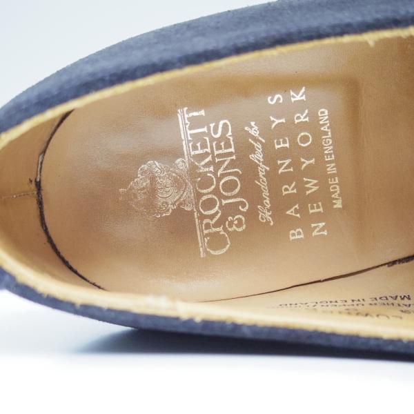 極美品★クロケット&ジョーンズ 9D【★バーニーズ ニューヨーク別注/LOWNDES/348ラスト】スエード/ダブルモンク/Crockett&Jones★c012