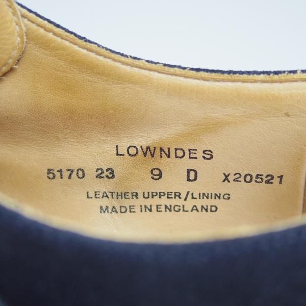 極美品★クロケット&ジョーンズ 9D【★バーニーズ ニューヨーク別注/LOWNDES/348ラスト】スエード/ダブルモンク/Crockett&Jones★c012