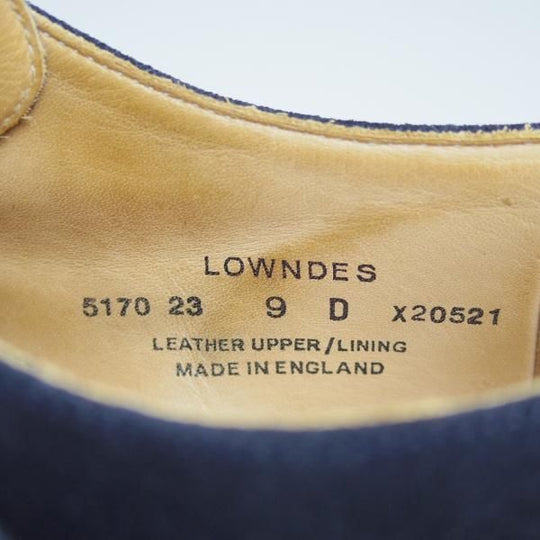極美品★クロケット&ジョーンズ 9D【★バーニーズ ニューヨーク別注/LOWNDES/348ラスト】スエード/ダブルモンク/Crockett&Jones★c012