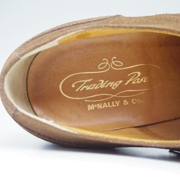 極美品★トレーディングポスト SIZE 6.5【★リッジウェイソール仕様/WESTONゴルフ似寄りモデル】Uチップ/Trading Post★c014