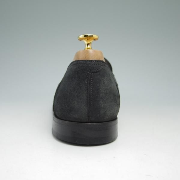 美品★ジョンロブ 7E【★タッセルローファー/4098ラスト】スエード/JOHN LOBB★c015
