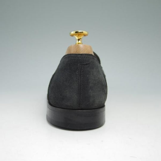 美品★ジョンロブ 7E【★タッセルローファー/4098ラスト】スエード/JOHN LOBB★c015