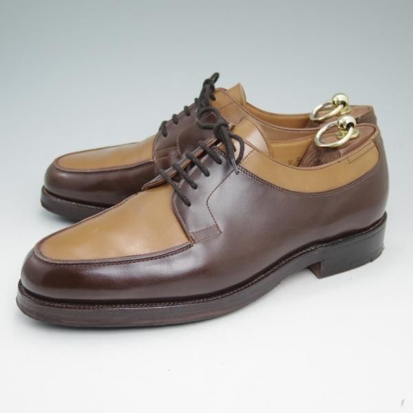美品★ジョンロブ 8E【希少★ビンテージ年代の初期BARROS/バロス】292ラスト/Uチップ/コンビ/JOHN LOBB★c026