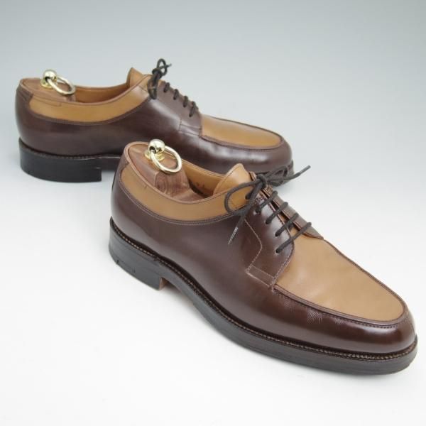 美品★ジョンロブ 8E【希少★ビンテージ年代の初期BARROS/バロス】292ラスト/Uチップ/コンビ/JOHN LOBB★c026
