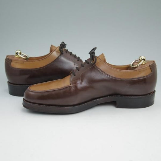 美品★ジョンロブ 8E【希少★ビンテージ年代の初期BARROS/バロス】292ラスト/Uチップ/コンビ/JOHN LOBB★c026