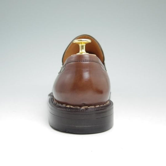 美品★(伊)ストール・マンテラッシ SIZE 7【定価18万円程度★ノルベジェーゼ製法/スキンステッチ】ローファー/SUTOR MANTELLASSI★c027