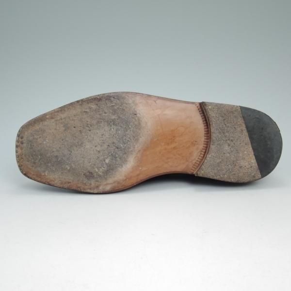 美品★(伊)ストール・マンテラッシ SIZE 7【定価18万円程度★ノルベジェーゼ製法/スキンステッチ】ローファー/SUTOR MANTELLASSI★c027