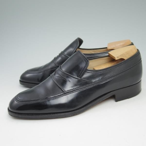 極上★(伊)タニノクリスチー SIZE 6【★定価15万円以上/センターエラスティック】コインローファー/106461/カーフ/TANINO CRISCI★c031