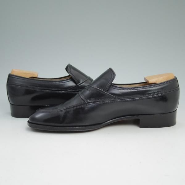 極上★(伊)タニノクリスチー SIZE 6【★定価15万円以上/センターエラスティック】コインローファー/106461/カーフ/TANINO CRISCI★c031